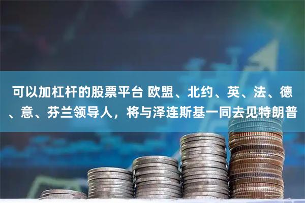 可以加杠杆的股票平台 欧盟、北约、英、法、德、意、芬兰领导人，将与泽连斯基一同去见特朗普